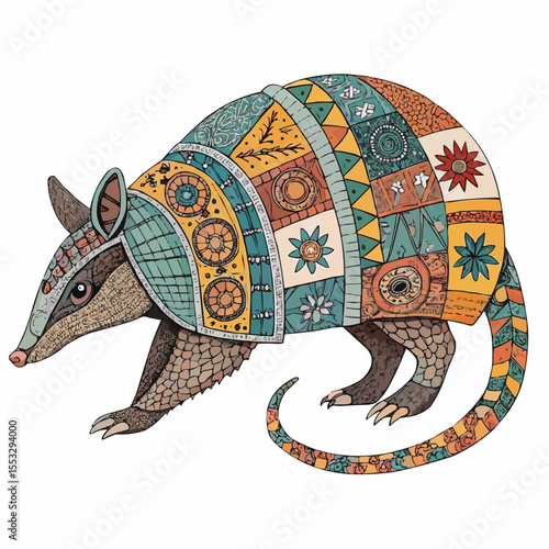  Armadillo with Ancestral Echoes