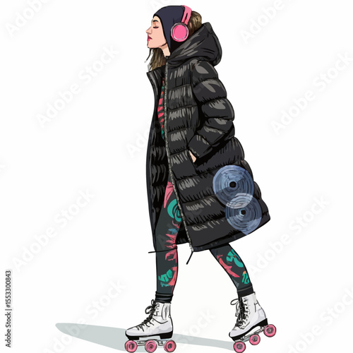 Rollerblading Through the City’s Soundtrack