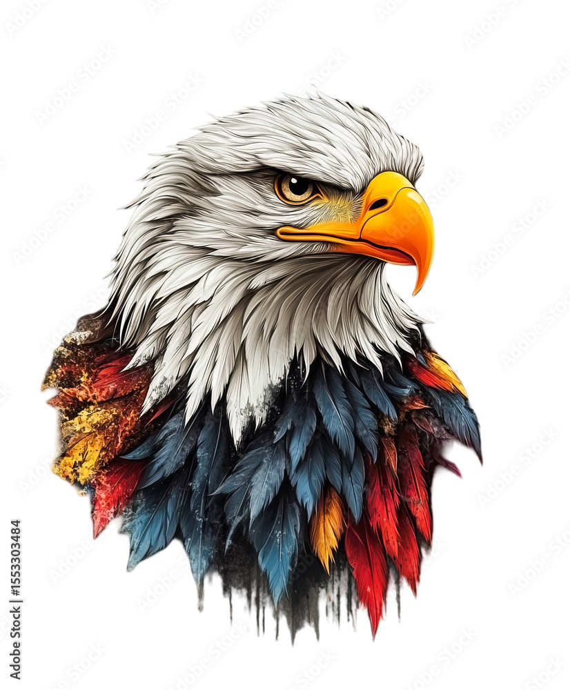 Obraz premium american bald eagle