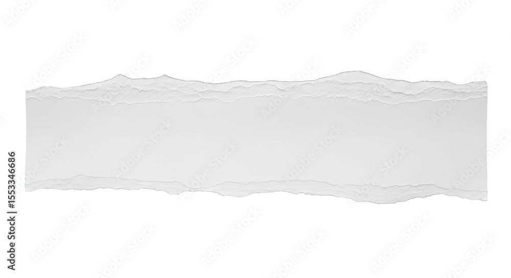 Obraz premium Torn Paper Texture White On Black