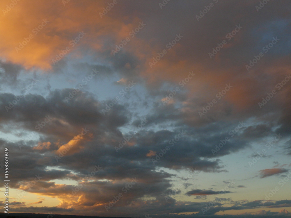 Obraz premium sunset in the clouds