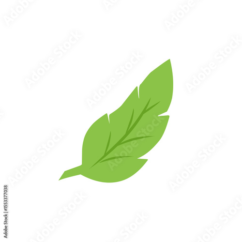 green leaf vector design