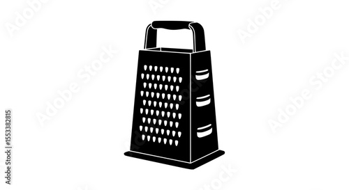 A versatile kitchen tool designed for effortlessly grating a variety of foods including cheese vegetables and fruits with multiple sharp cutting surfaces for different textures and sizes