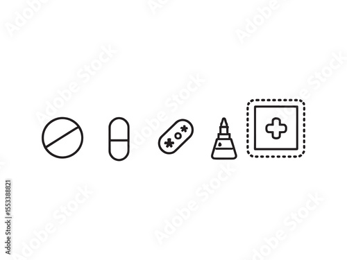 Effective Natural Pain Reliever Icon Vector