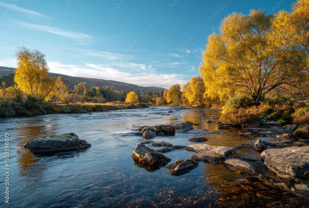 Obraz premium autumn in the mountains