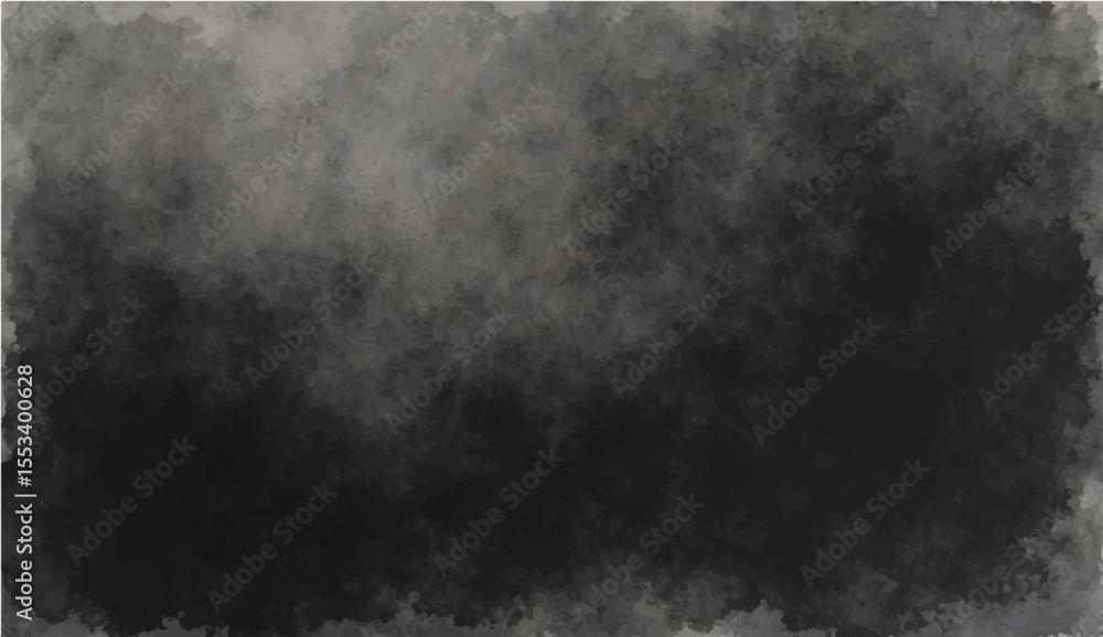 Obraz premium A dark, grunge texture with a black and white cloud pattern