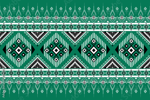 Geometric ethnic seamless pattern