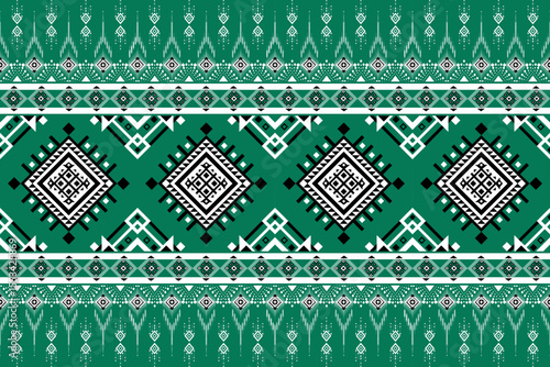 Ethnic geometric pattern seamless