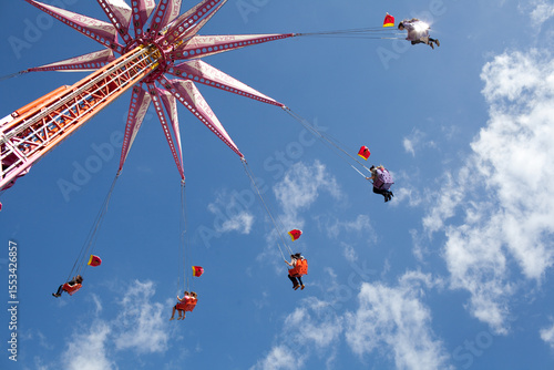 Chair swing at the Sydney Royal Easter Show
