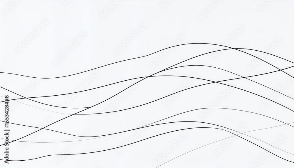 Fototapeta premium Abstract Wave Pattern Design