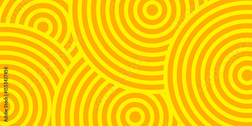 Pasta background, spaghetti abstract geometric pattern. Macaroni yellow poster. Wavy abstract pattern.