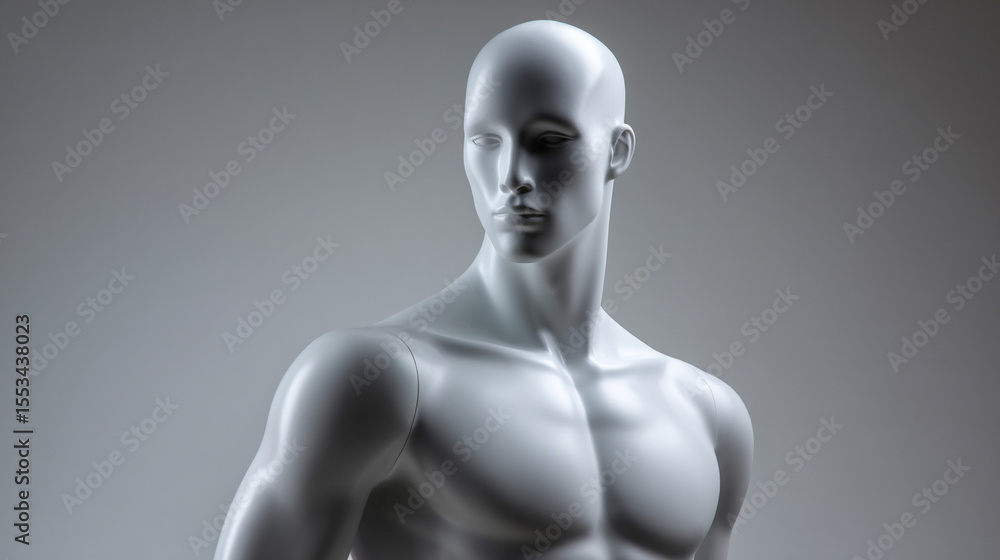 Fototapeta premium Male mannequin body model.