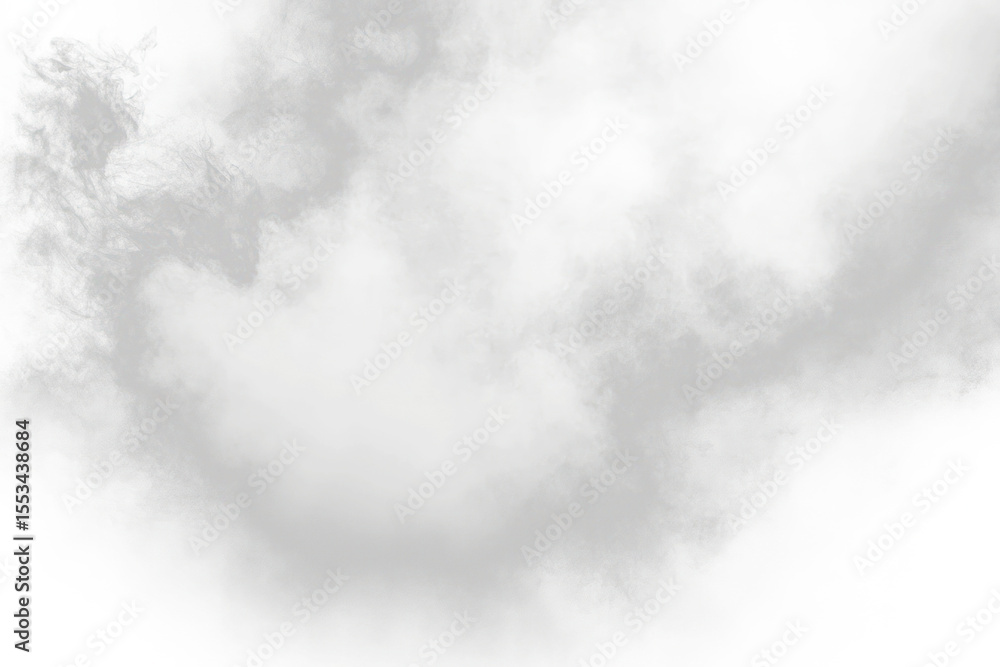 Obraz premium PNG Monochrome gradient texture background smoke mist fog.