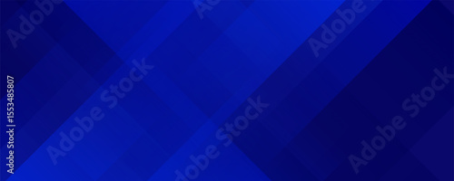 Abstract banner design with blue geometric background. Blue banner background. Vector abstract graphic design banner pattern background template. eps 10