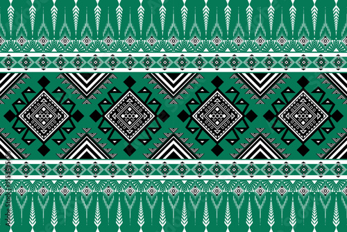 Geometric ethnic pattern desig