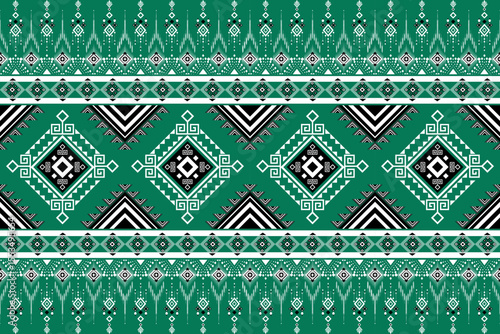 Ethnic geometric pattern seamless