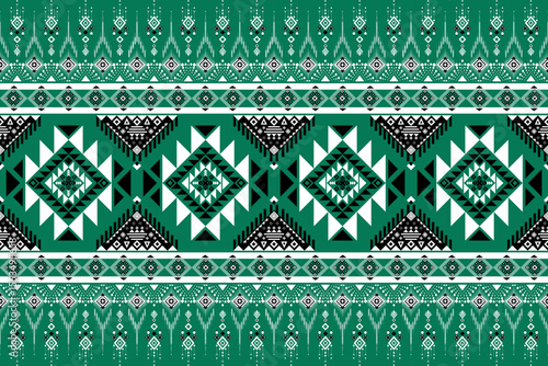 Geometric ethnic seamless pattern