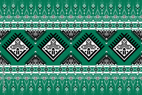 Geometric ethnic seamless pattern