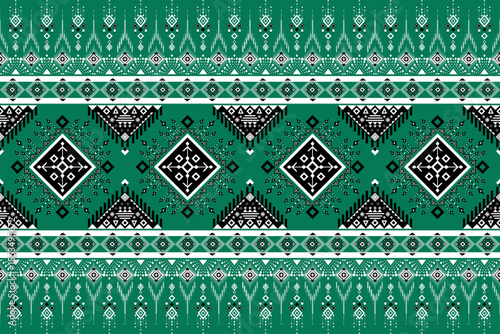 Ethnic geometric pattern seamless