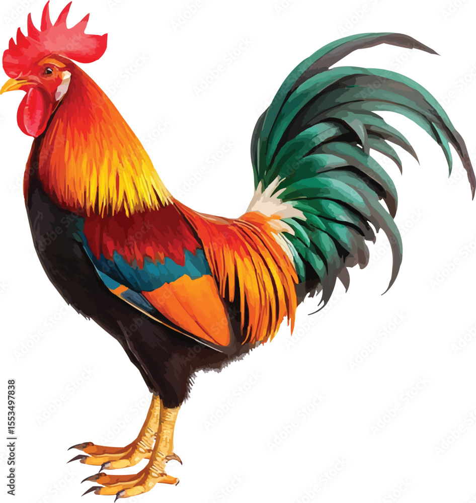 Fototapeta premium rooster 1