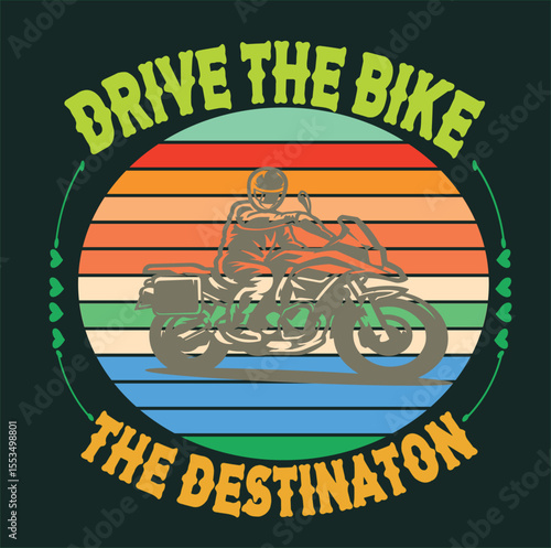 Drive the Bike, Ride to the Destination Vintage Motorcycle Adventure