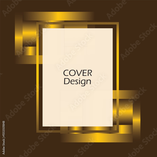 Modern cover design. seamless picture frame