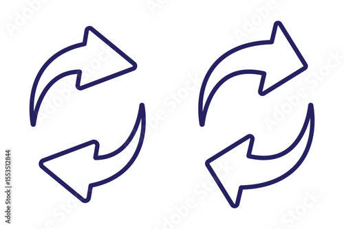 swap icon vector. switch icon. swap icon with two arrows. exchange arrow icons. two arrows in opposite directions symbol. interchange vector icon. circulation icon. transfer icon. vector illustration