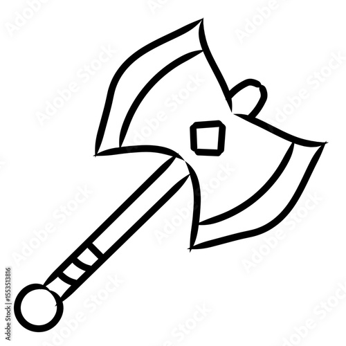 axe icon illustration