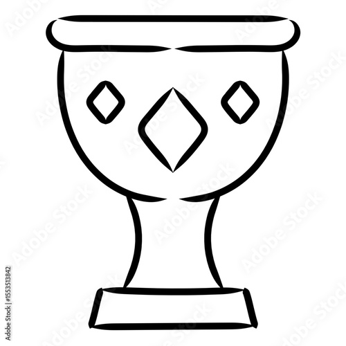 chalice icon illustration