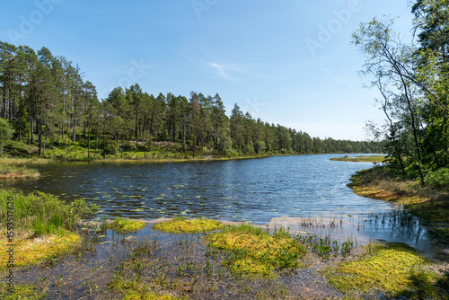 See Norra Märdetjärn im Nationalpark Tresticklan, Schweden