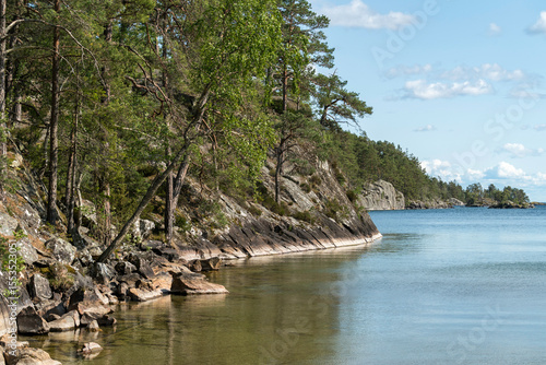 Badebucht am Vätternsee, Schweden