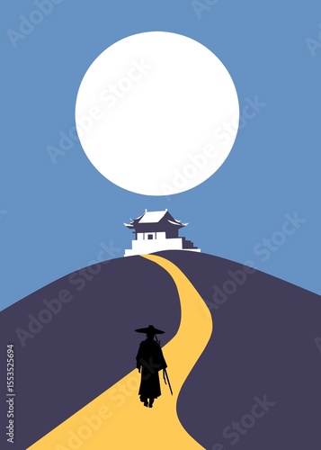 road to the moon