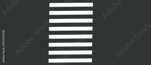 Pedestrian crosswalk zebra with no people, aerial, top view.Vertical shot of zebra crossing on a sunny day outdoors.road with zebra crossing