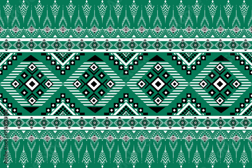 Geometric ethnic seamless pattern