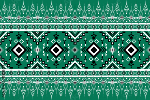 Geometric ethnic pattern design