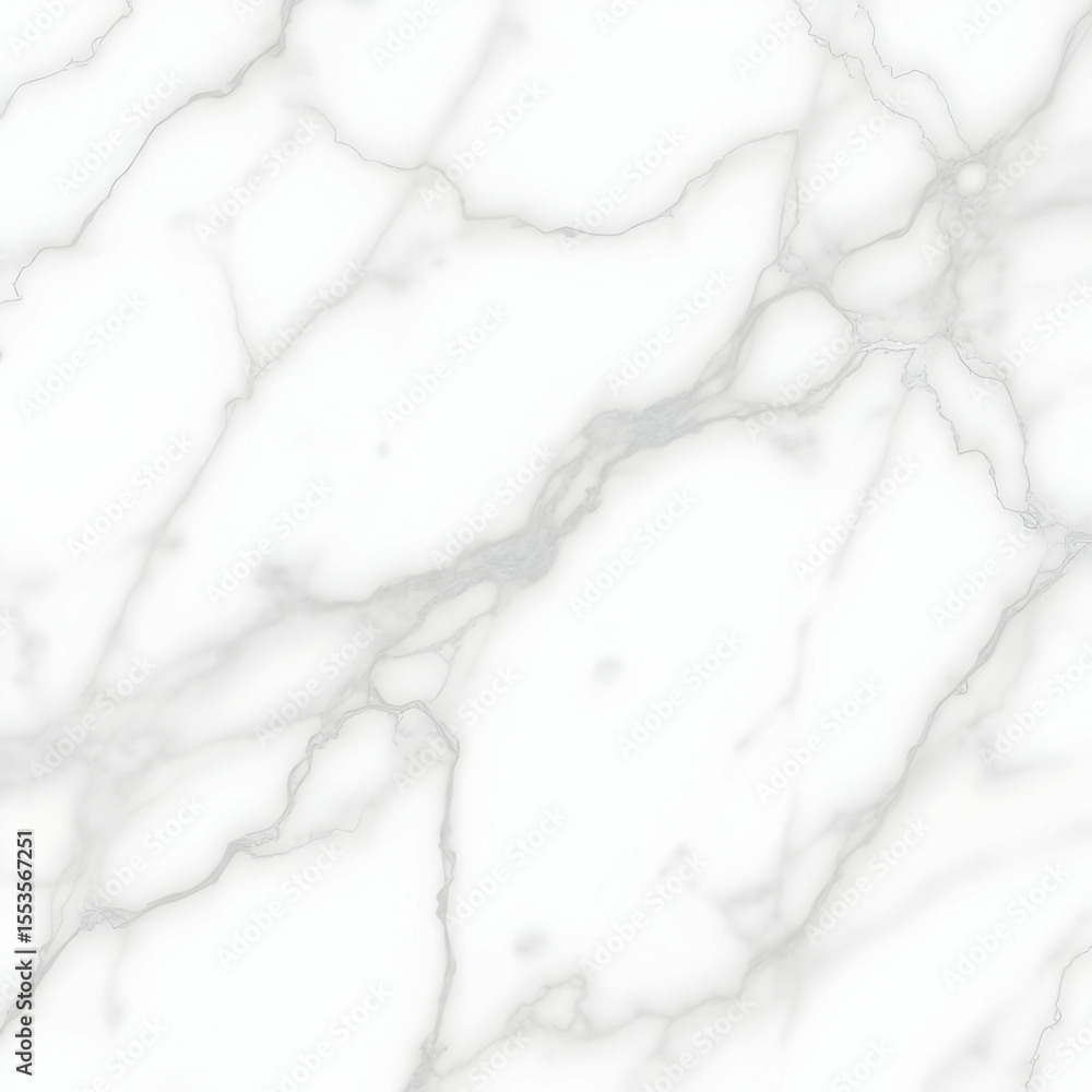 Obraz premium White marble texture with soft grey veining