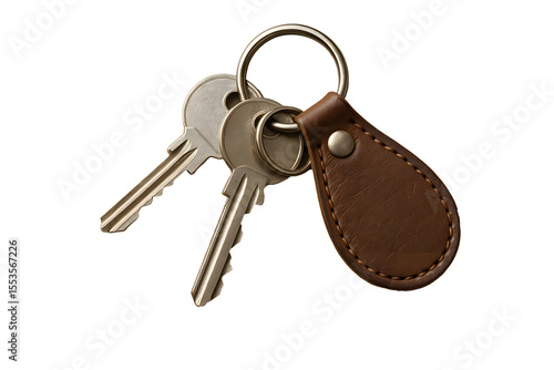 keys isolated on white background