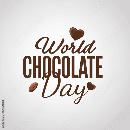 Delicious Ways to Celebrate World Chocolate Day, Celebrate vector illustrator 
