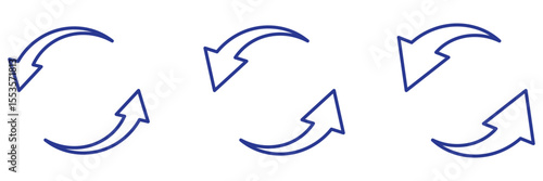 Refresh arrow symbol reload sync rotate exchange