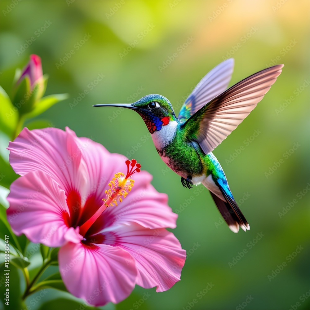 Fototapeta premium hummingbird in flight