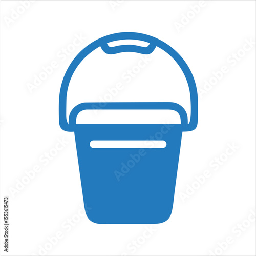 Bucket icon. Paint bucket icon