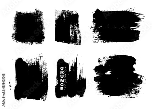 Set of grunge banners
