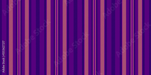 Oebsite vector pattern seamless, party texture vertical stripe. Bfrican textile lines background fabric in purple and indigo colors.