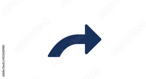 Curved Arrow Icon Rightward Navigation Symbol. Free Download Curved Arrow Icon Rightward Navigation Symbol. - GFXLoad