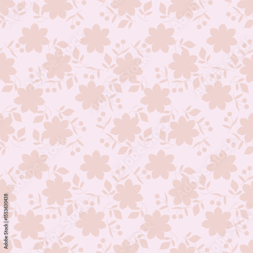 vintage floral seamless pattern. Rich with nostalgia and classic elegance, this pattern evokes the charm of a bygone era for print and textile