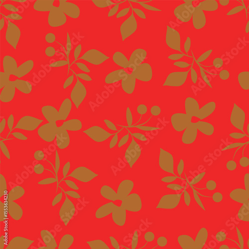 vintage floral seamless pattern. Rich with nostalgia and classic elegance, this pattern evokes the charm of a bygone era for print and textile
