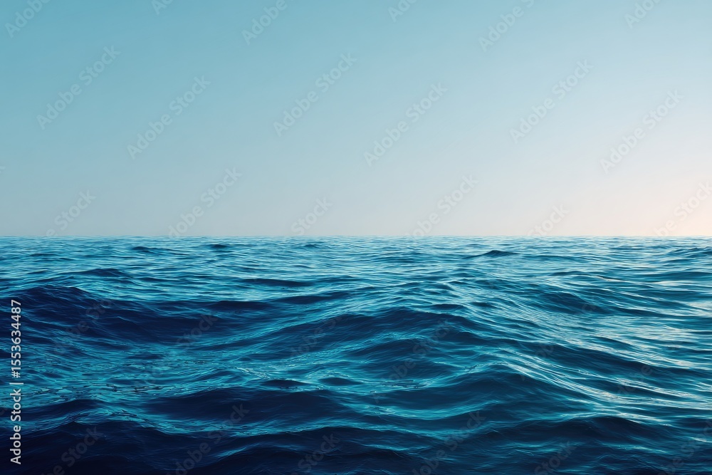 Obraz premium Calm Ocean Surface