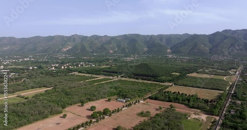 The Mausoleum of the First Qin Emperor in Mount Li