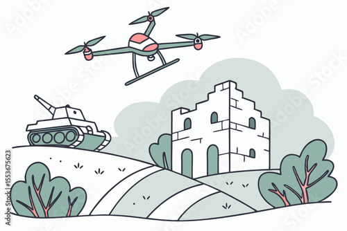 Drone reconnaissance helps verify ceasefire agreements and monitor conflict zones for violations.