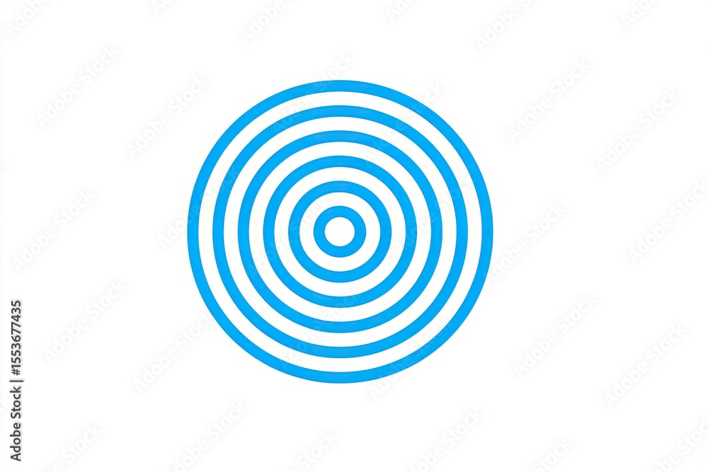 Concentric circles graphic design. Concentric circles graphic design.